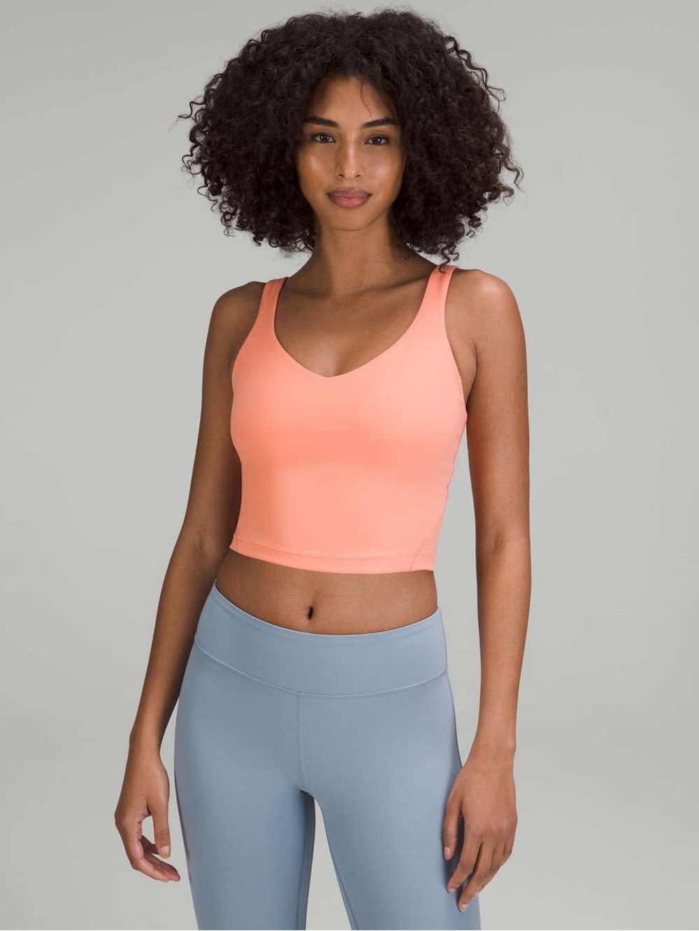 lululemon Align Tank in Sunny Coral size 6